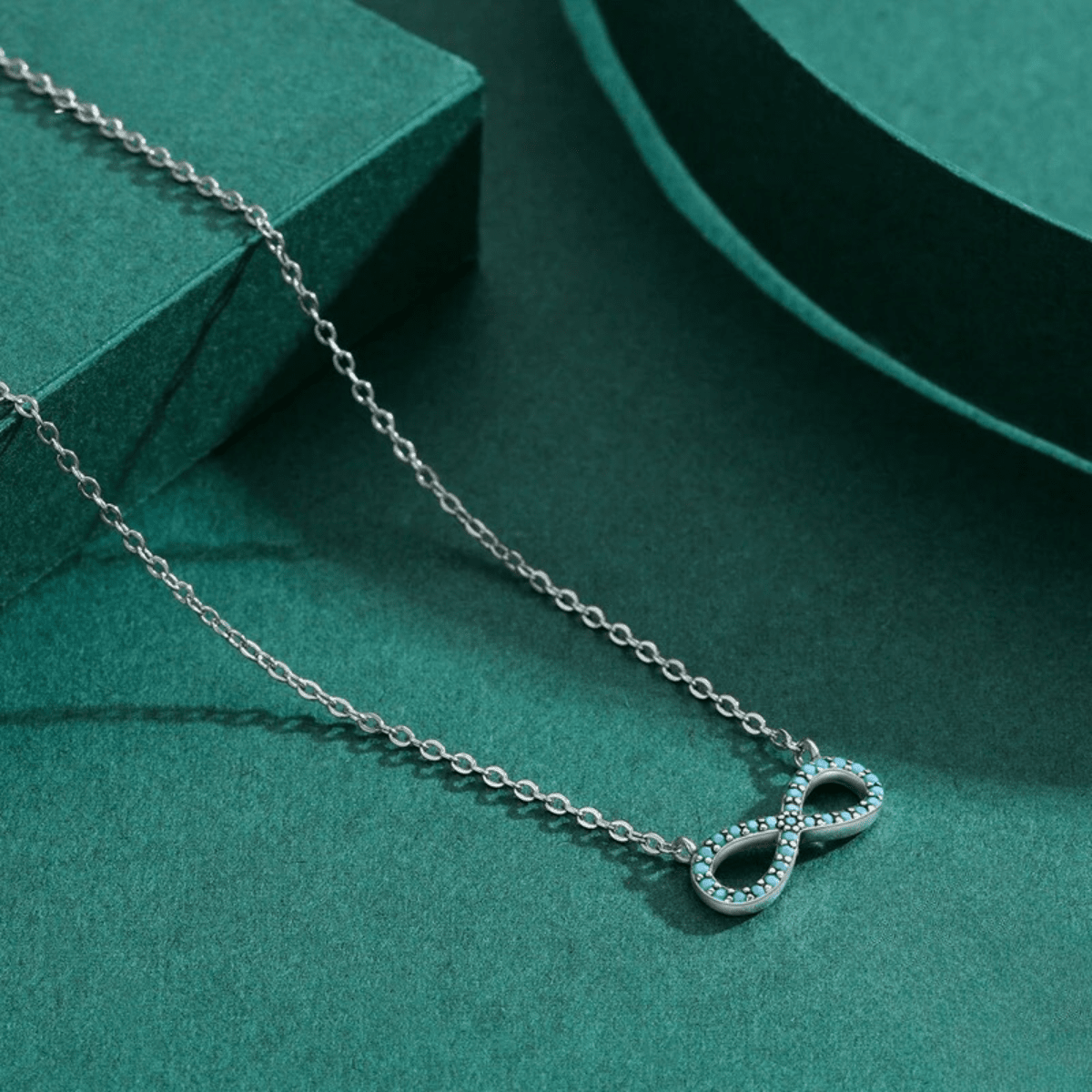 Eternal Turquoise Spark Necklace