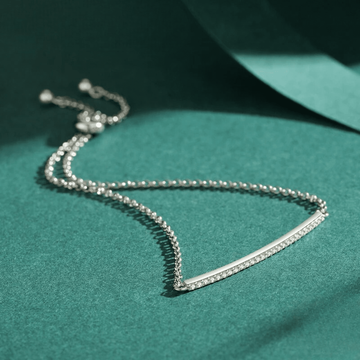 Glimmering Zirconia Elegance Bracelet