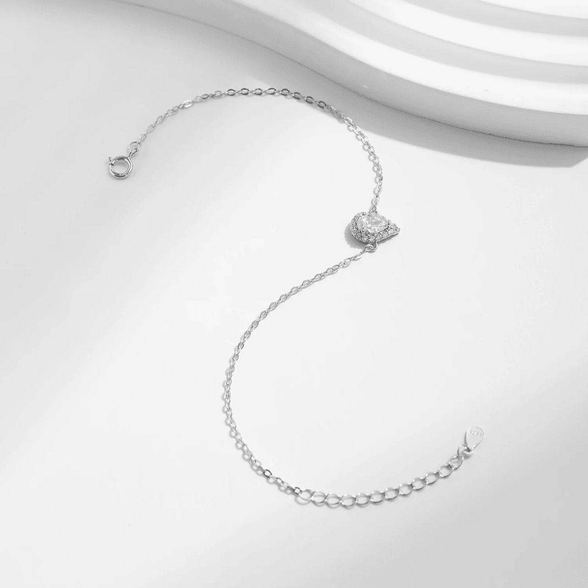 Halo Drop Elegance Bracelet