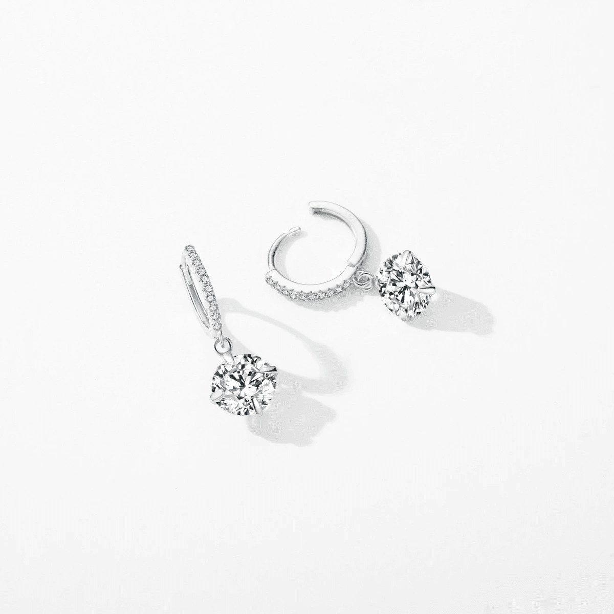 Halo Sparkle Hoop Earrings