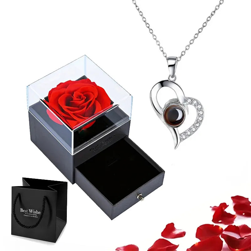 Love You Necklace | Illuminated Love Languages Pendant Silver