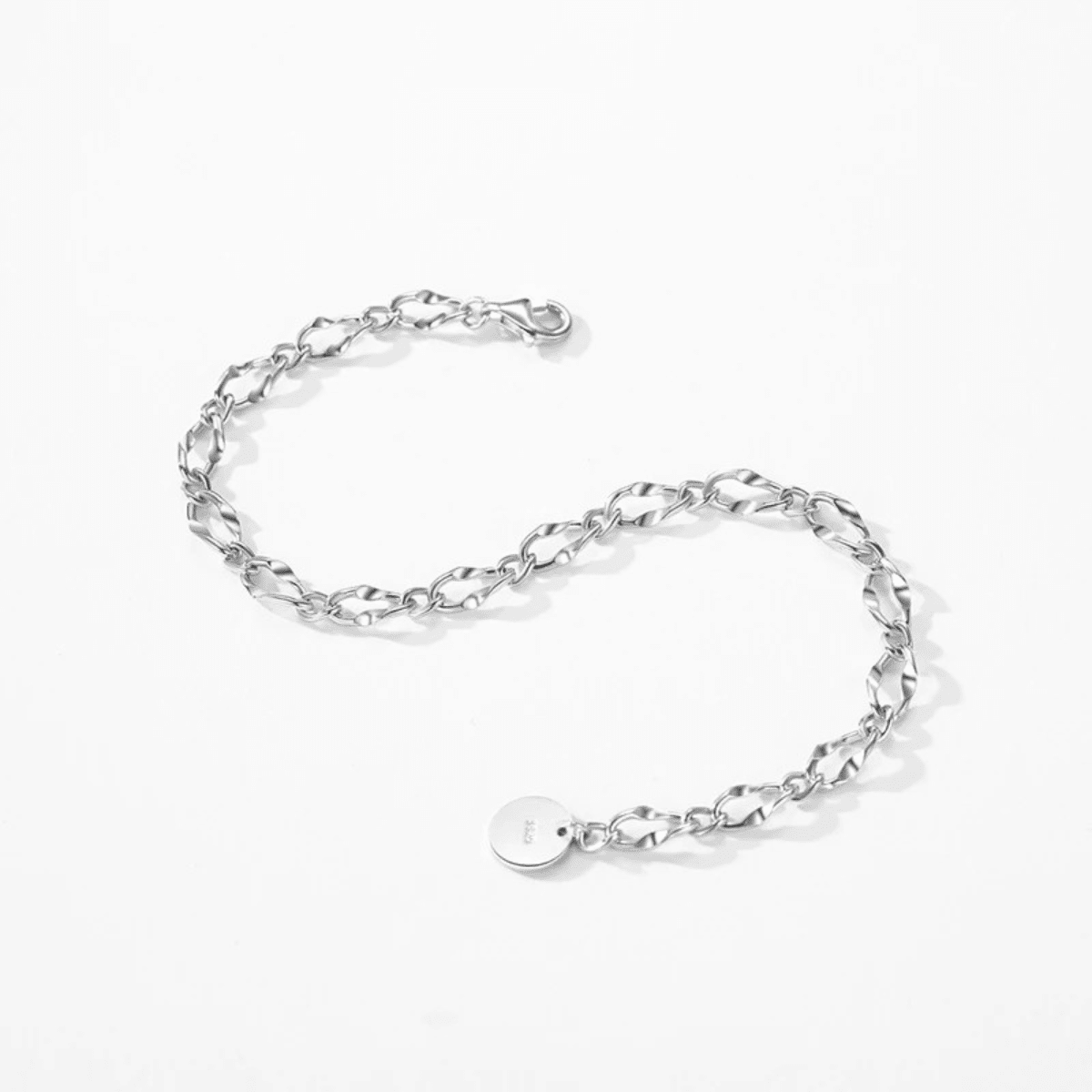 Silver Waves Elegance Bracelet