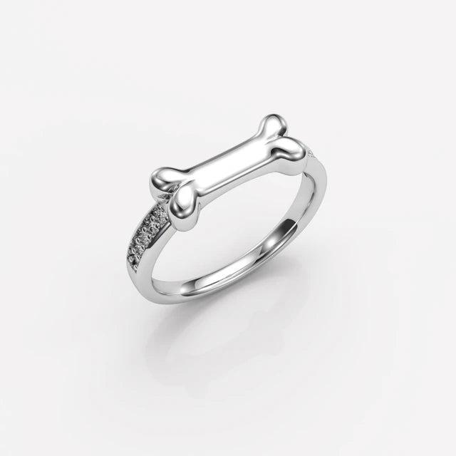 Custom Dog Name Ring 