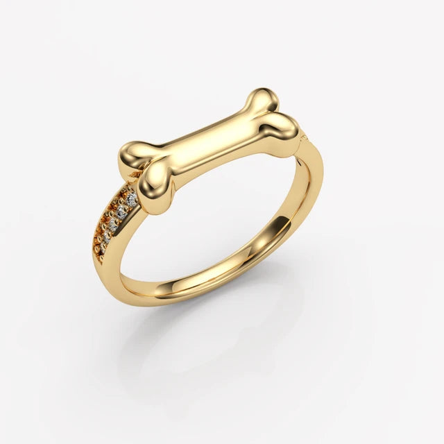 Custom Dog Name Ring 