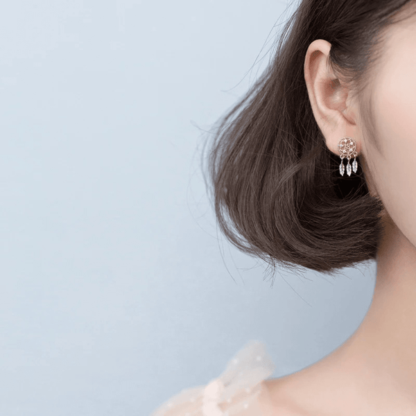 DreamCatcher Silver Elegance Earrings 