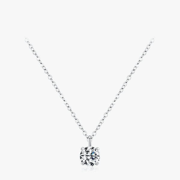 Elegant Moissanite Sparkle Pendant 