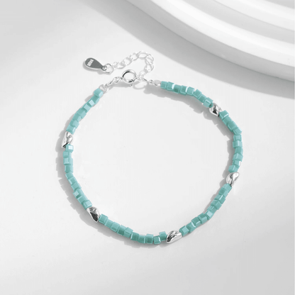 Emerald Elegance Adjustable Bracelet 