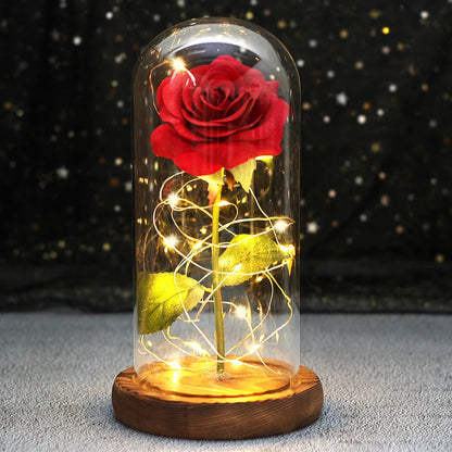 Galaxy Enchanted Rose Light Dome 