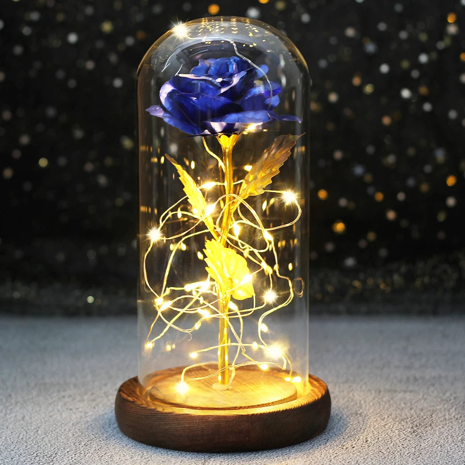 Galaxy Enchanted Rose Light Dome 