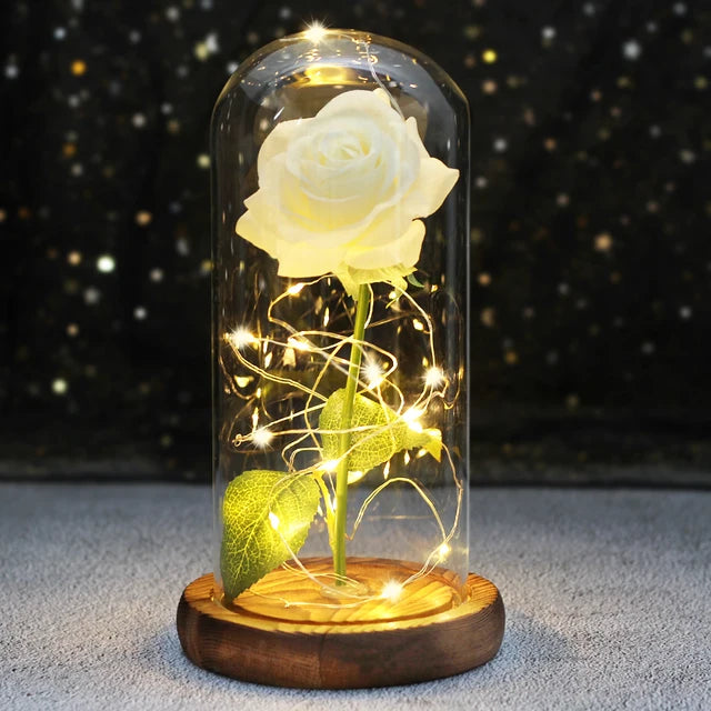 Galaxy Enchanted Rose Light Dome 