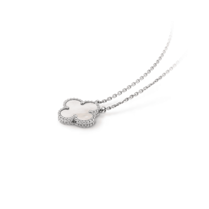 Lucky Clover Silver Charm 