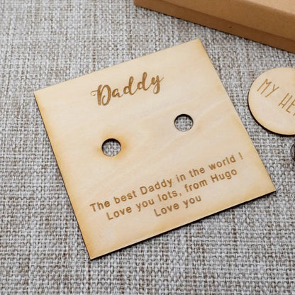 Memorable Moments Cufflink Keepsakes 