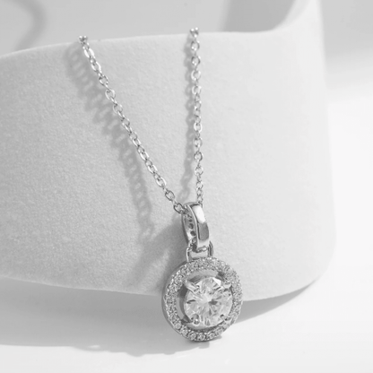 Moissanite Brilliance Pendant Necklace 
