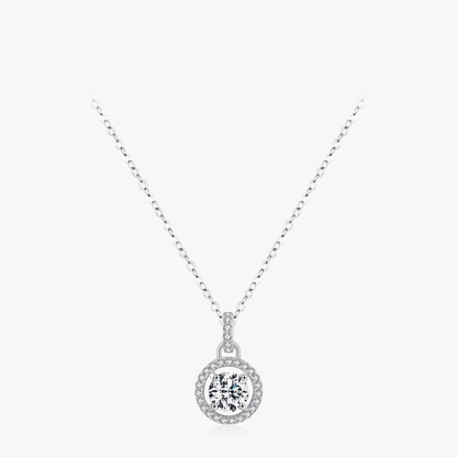 Moissanite Brilliance Pendant Necklace 