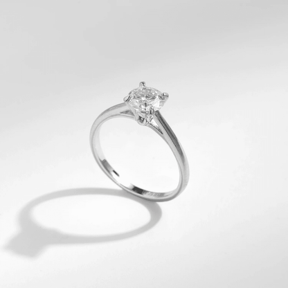 Moissanite Solitaire Dream Ring 