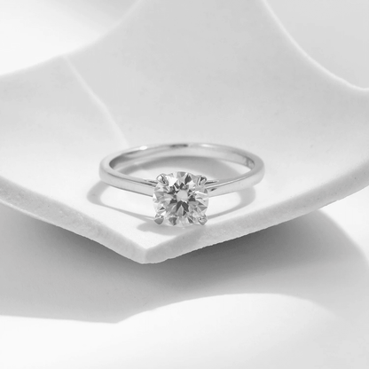 Moissanite Solitaire Dream Ring 
