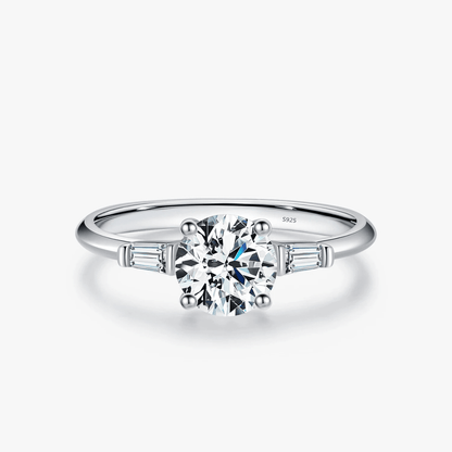 Moissanite Solitaire Sparkle 