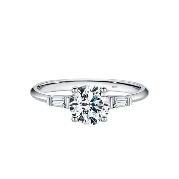 Moissanite Solitaire Sparkle Ring Rin13 