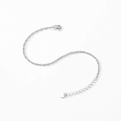 Silver Elegance Adjustable Bracelet 