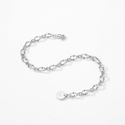 Silver Waves Elegance Bracelet 