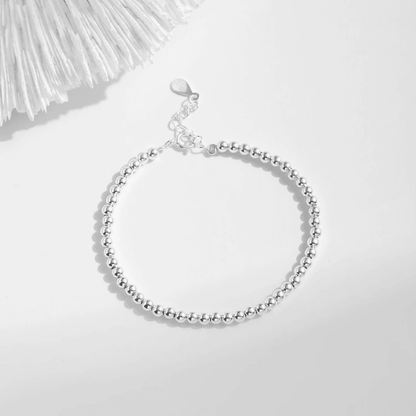 SilverLuxe Bead Chain Bracelet 