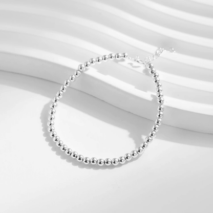 SilverLuxe Bead Chain Bracelet 