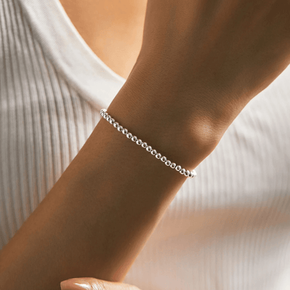 SilverLuxe Bead Chain Bracelet 