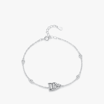 Sparkle Heart Halo Bracelet 