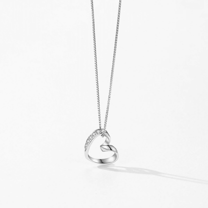 Wavy Heart Elegance Necklace 
