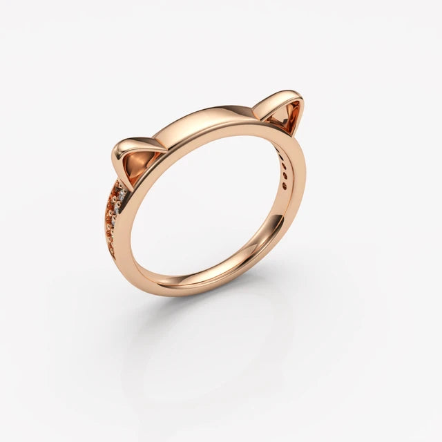 WhiskerWishes Custom Cat Ring 