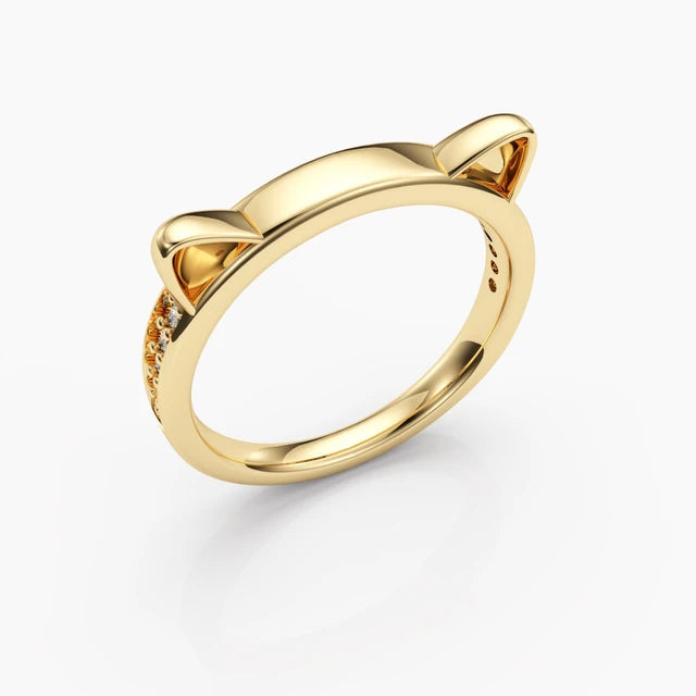 WhiskerWishes Custom Cat Ring 
